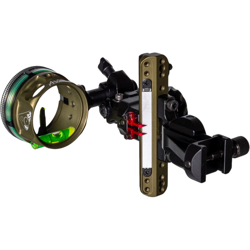 Axcel ALND-P110-4GT LANDSLYDE Picatinny Sight AVX-41 .010 Green Fiber