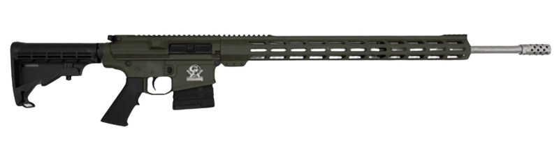Great Lakes Firearms GL10243SS ODG .243 Win Semi-Auto 24 In OD Green 5-Shot