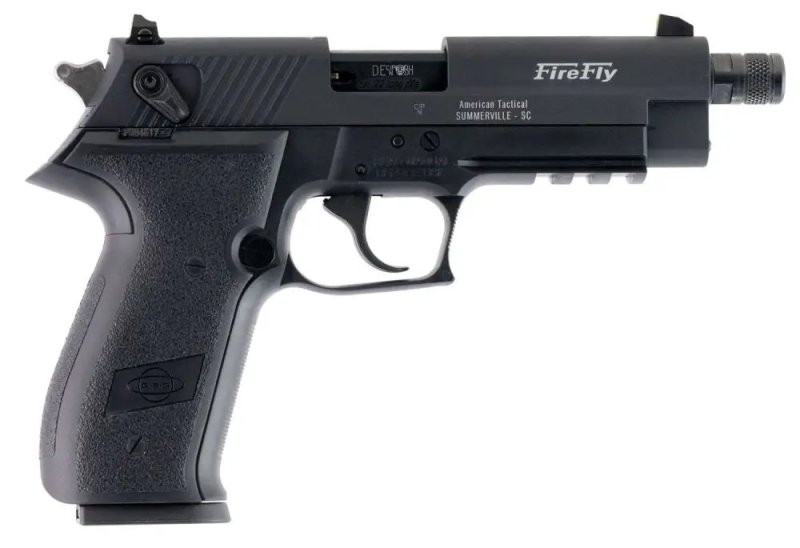 ATI GSG Firefly .22LR Threaded Barrel Pistol Black GERG2210TFF