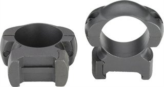 Weaver 49305 Grand Slam Top Mount 1" High Matte Black Steel