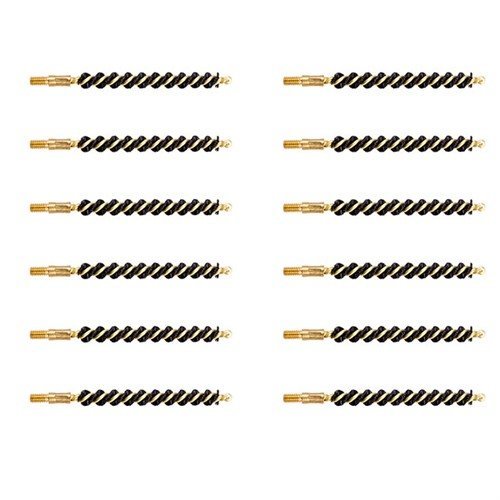 Brownells Heavy Weight Nylon Rifle Brush 243/25 Caliber 12 Pack