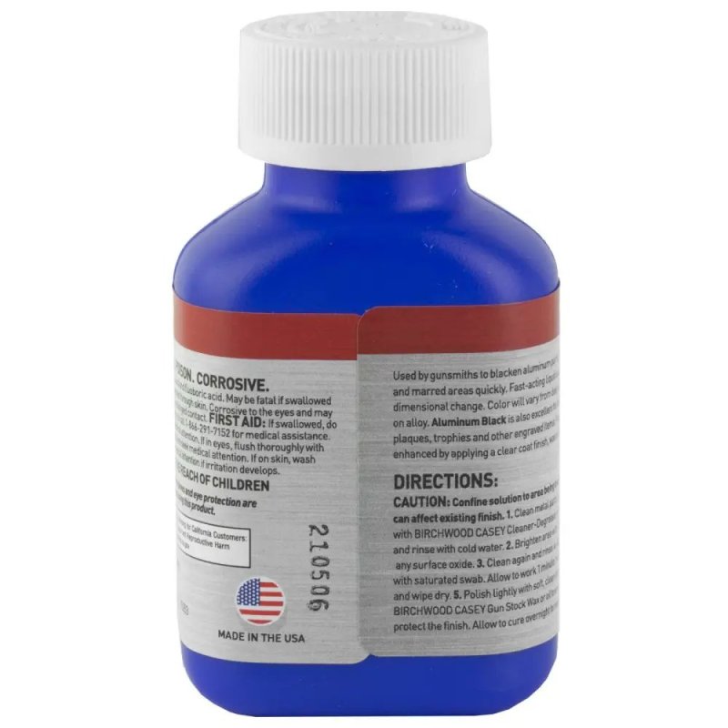 Birchwood Casey Aluminum Black Metal Finish - 3 oz. Bottle