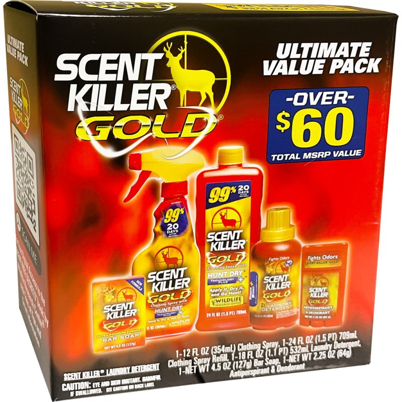 Wildlife Research Center 1607 Scent Killer Gold Pack Spray Refill Soap