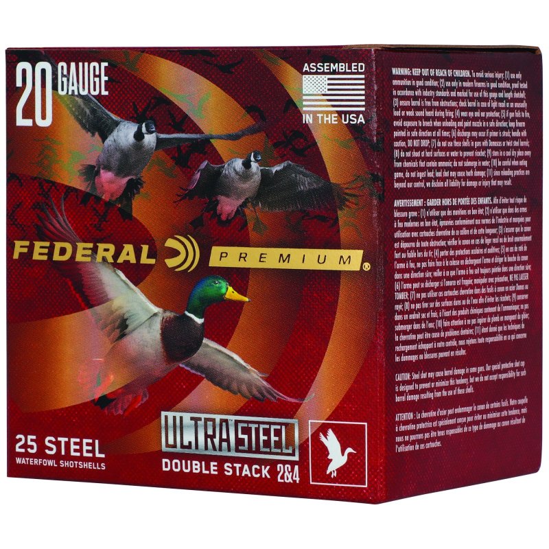 Federal Premium Black Cloud 20 Gauge 3 In 1oz 1400 FPS 25 Box