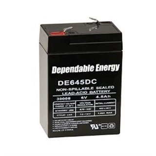 GSM Outdoors American Hunter Rechargeable Battery 6V F-Tab