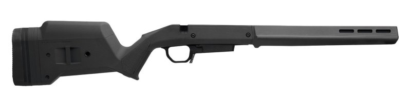 Magpul MAG1207-BLK Hunter American Stock Black Adjustable for Ruger SA