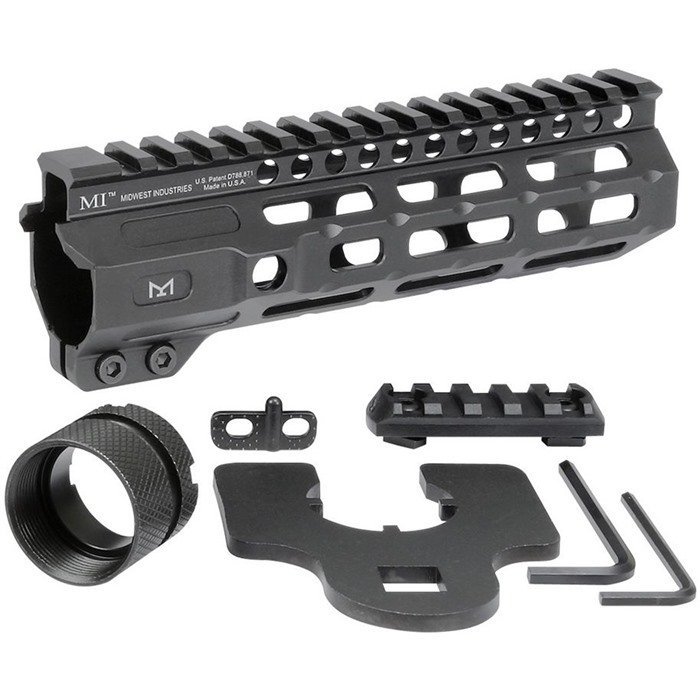 Midwest Industries Combat Rail M-Lok 7 In Free-Float Picatinny