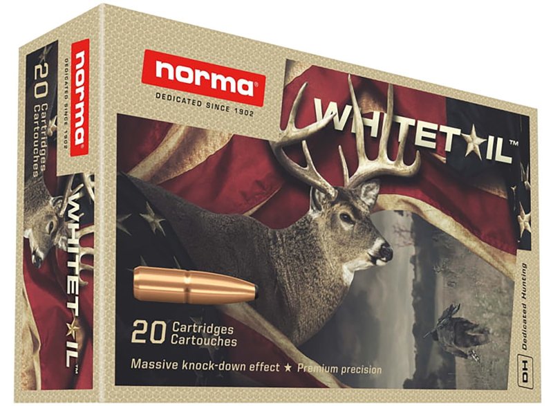 Norma 20177412 .300 Win Mag 150gr Soft Point Ammo 20 Rounds Box
