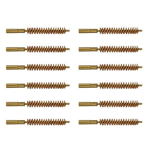 Brownells Special Line Dewey Brush Bronze .375 Cal Rifle 12 Pack