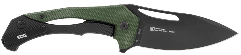 S.O.G SOG14240257 Bulwark 3.50" Drop Point D2 Steel Folding Knife
