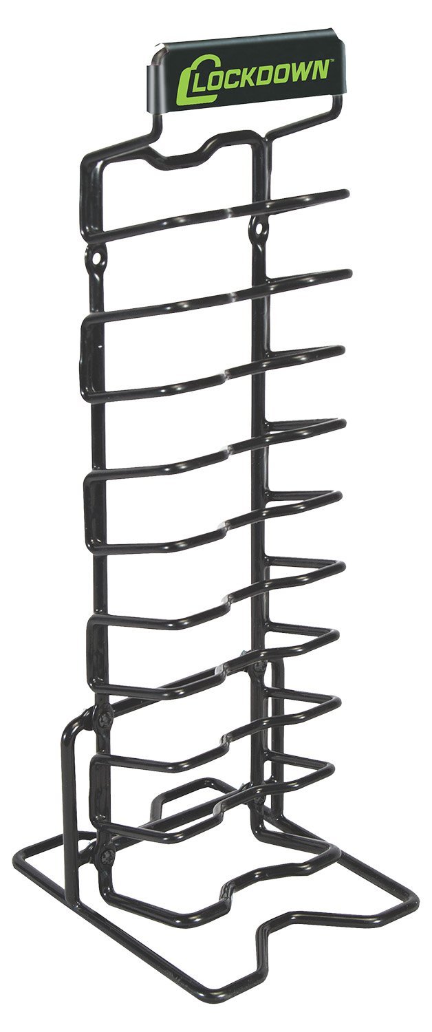 Lockdown 222972 AR-15 Magazine Rack Vinyl Coated Steel Black