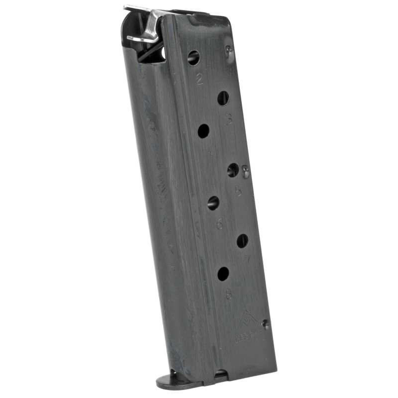 Mec-Gar 1911 MGCGOV40B .40 S&W 8rd Blued Steel Magazine