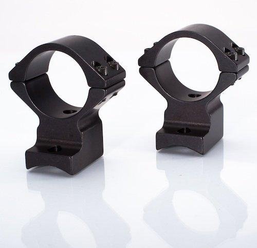 Talley Lightweight Alloy Scope Mounts - Black Anodized - 30mm - High