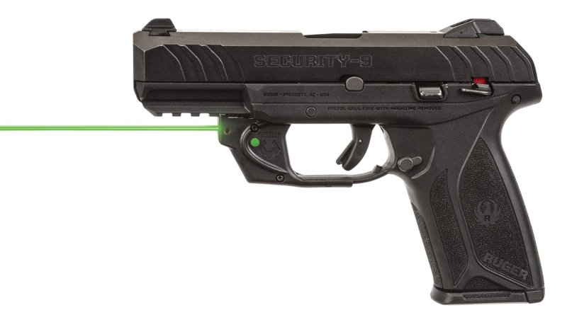 Viridian 9120023 Green Laser Sight Ruger Security 9/380 E-Series Black
