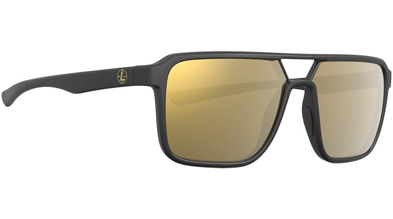 Leupold 182675 Bridger Shatter Proof Polarized Bronze Mirror Lens, Matte Black Frame
