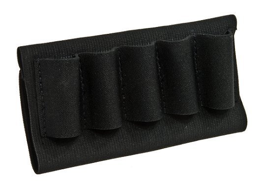 Blackhawk 74SH02BK Shotgun Butt Stock Shell Holder 5 Elastic Loops