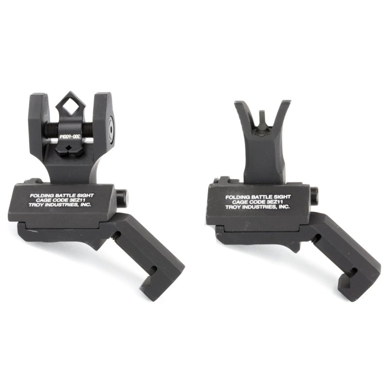 Troy Industries SSIG45SMDBT00 45° Offset BattleSight Set M4/Diopter Black