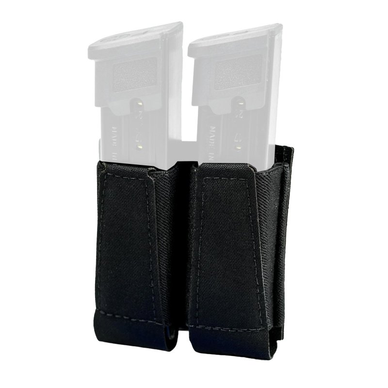 GBRS Group GEAR DPMP BR BLK Double Pistol Pouch