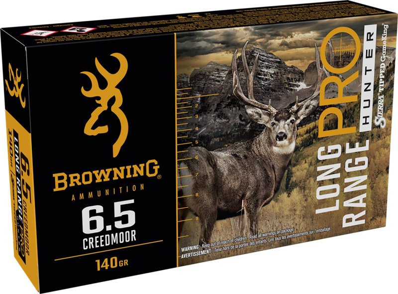 Browning Long Range Pro Hunter 6.5 Creedmoor 130 Grain B192500652