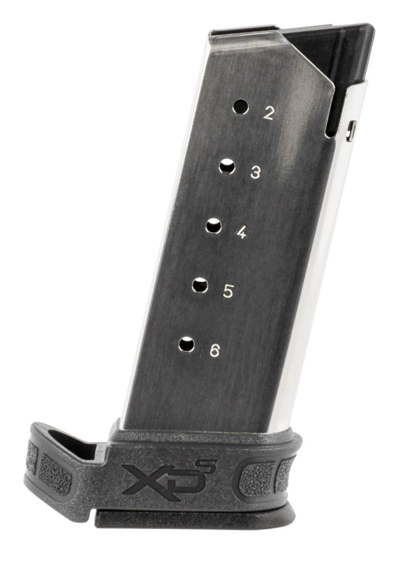 Springfield Armory XD-S Mod.2 .45 ACP 6 Round Magazine Gray Finish
