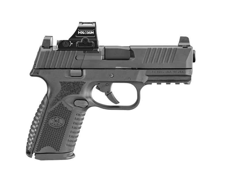 FN 66-101930 509 MRD 9mm 4" Black Holosun 407C 2/15rd Semi-Auto Pistol