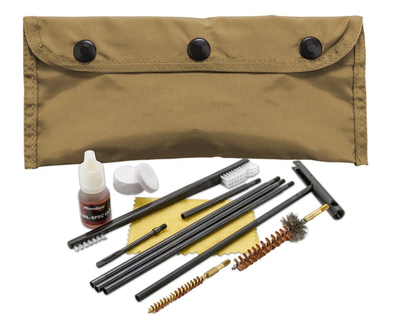 KleenBore AR-15 .223/5.56 Field Pack Cleaning Kit Tan POU302T