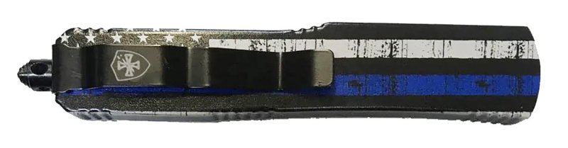 Templar Back The Blue Gen II OTF Tanto 3.43 In 440C MBTB331