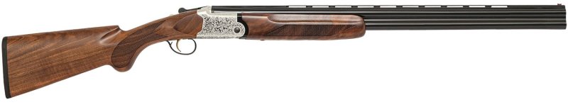 Charles Daly 930.378 12GA 3" O/U 28" Barrel Walnut Engraved White