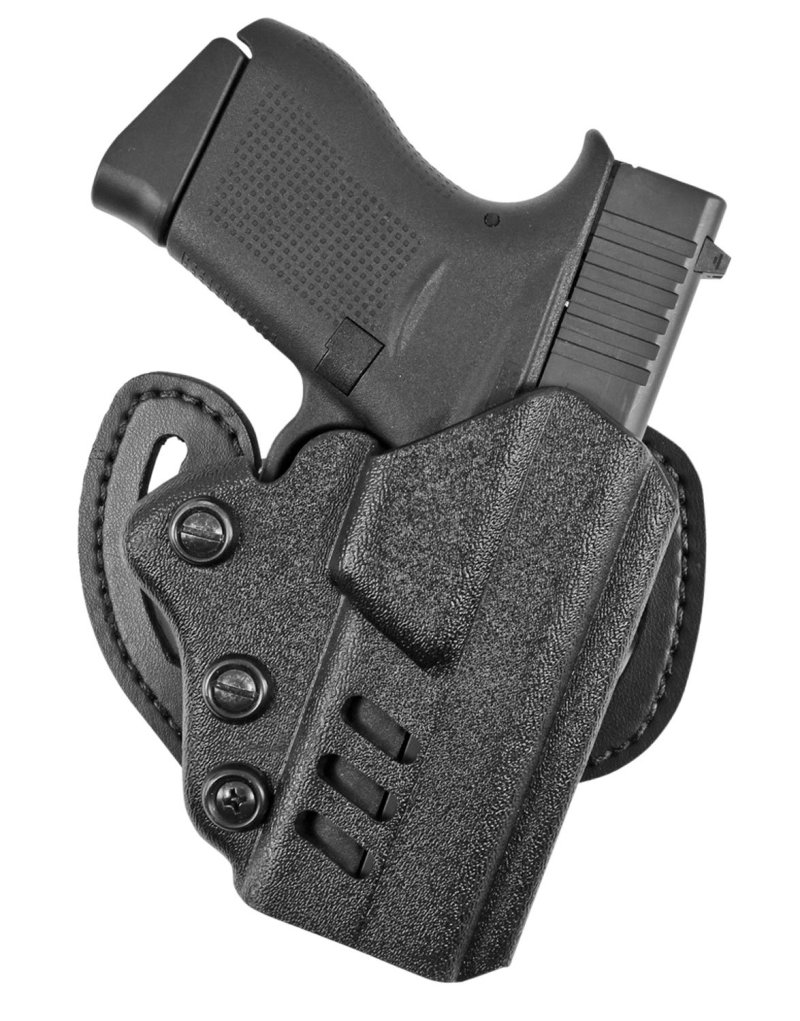 DeSantis 042KA8BZ0 Facilitator OWB Holster Black Kydex for Glock 43/43X