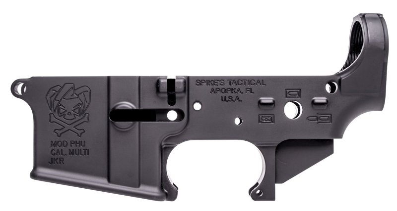 Spike's Tactical STLS024 PHU Joker AR-15 Stripped Lower 7075-T6 Aluminum