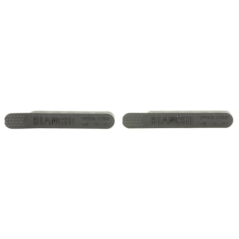Bianchi 580 Speed Strip Pair Black - Compact Loading Device for Revolvers