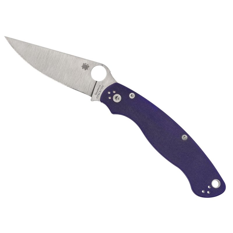 Spyderco C36GPDBL2 Military 2 Dark Blue G-10 CPM S110V Knife