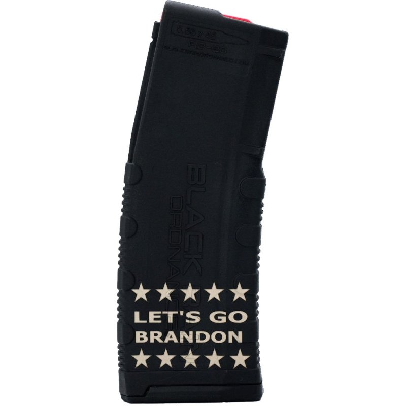 Black Rain Ordnance BRO-MAG30-LGB AR15 Magazine 30rd Laser Engraved
