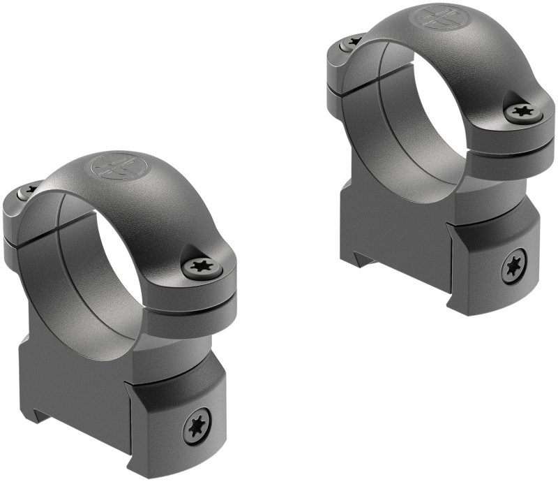 Leupold CZ 550 1" Medium Steel Scope Ring Set Matte Black