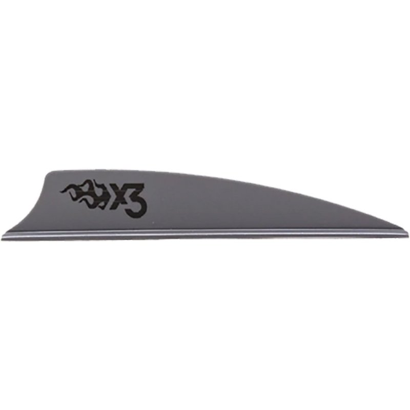 Bohning X3 Vanes Silver 2.25 in. 100 pk. Archery Accessories