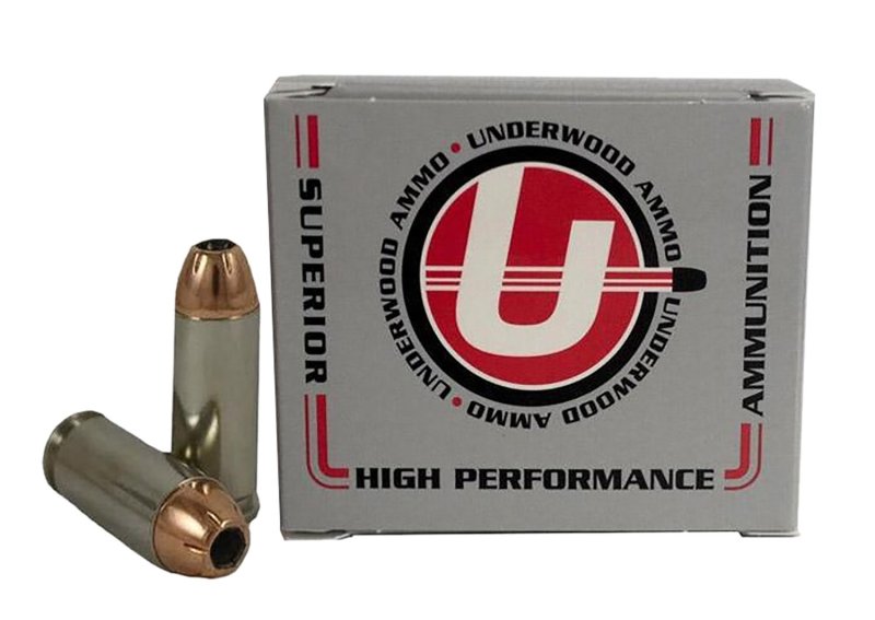 Underwood 246 10mm Auto 200gr XTP JHP 20rd 1250fps 694ft-lbs