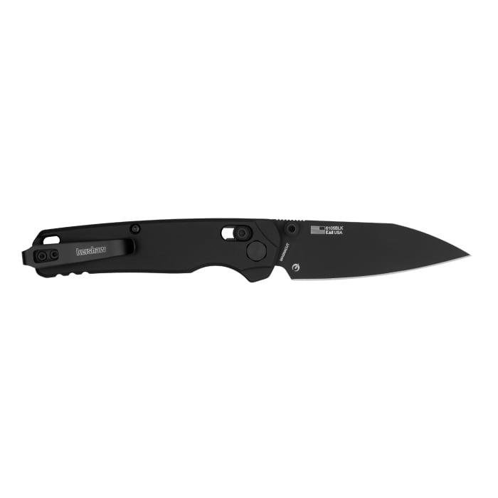 Kershaw 6105BLK Bel Air Folding Knife, 3.1" Reverse Tanto, MagnaCut Blade