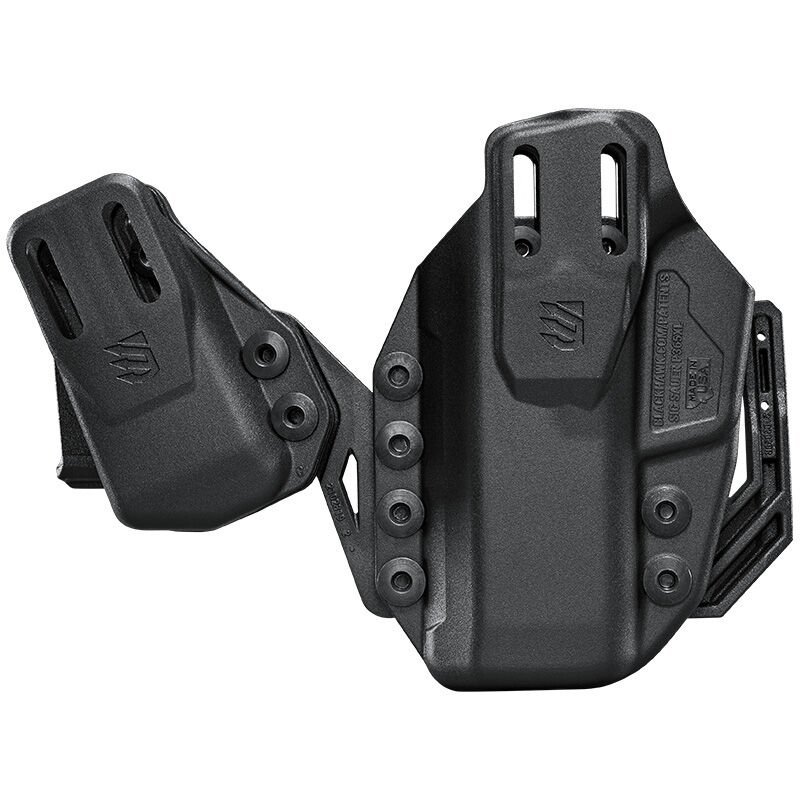 Blackhawk 416100BK Stache IWB Premium Kit Size 00 Black Polymer Holster