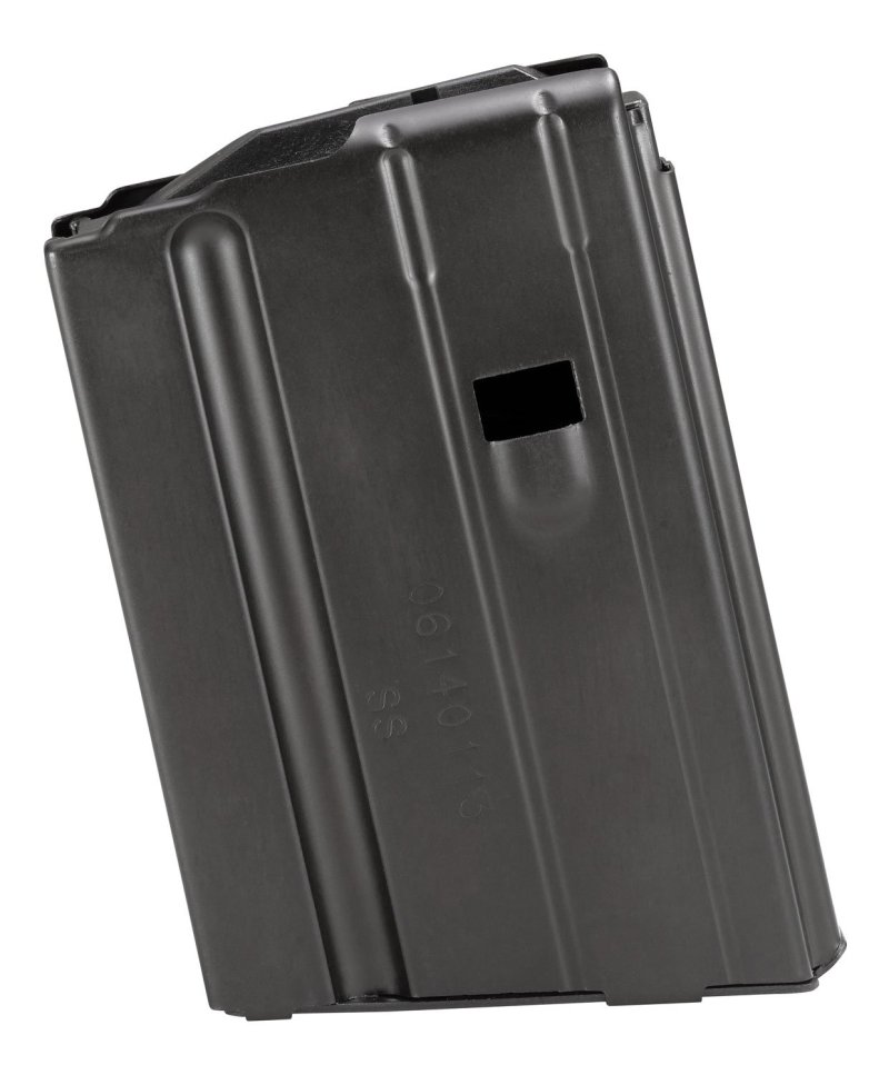 DuraMag 5X62041185CPD 7.62x39mm 5rd AR-15 Magazine Black Stainless Steel