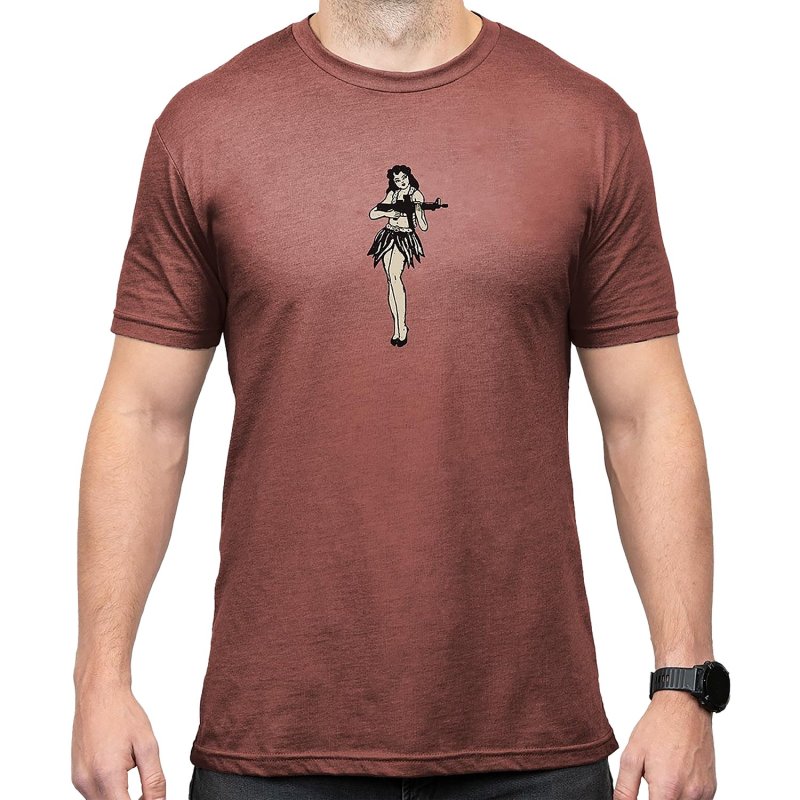 Magpul MAG1117-613-2XL Hula Girl CVC T-Shirt 2XL Redrock Heather