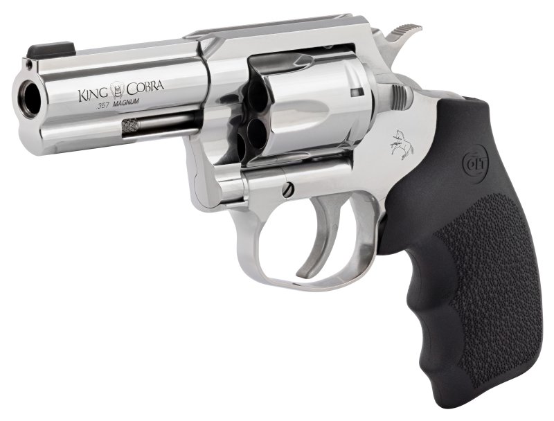 Colt King Cobra 357 Magnum 3 In 6-Rounds Brushed Stainless