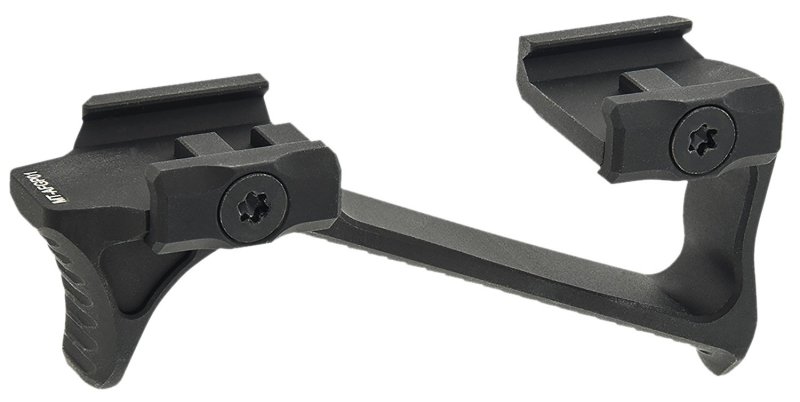 UTG Leapers MTAFGP01 Ultra Slim Matte Black Aluminum Foregrip 6061-T6