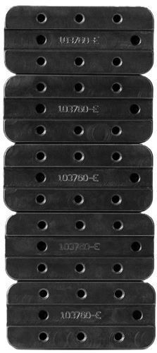 Mdt Sporting Goods Inc 104059BLK Forend Weight 0.52 lbs Each (5 Pack), Black Steel, Compatible w/ MDT ACC Chassis
