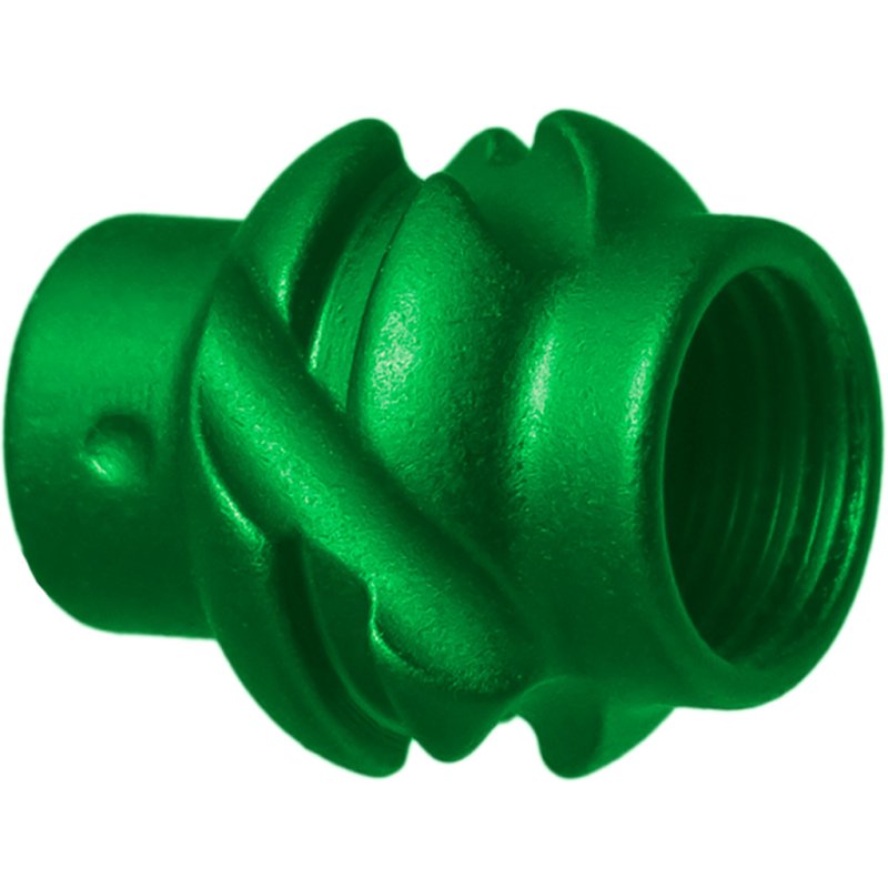 Specialty Archery Podium Peep 37/45 deg Green Aluminum Dual Groove