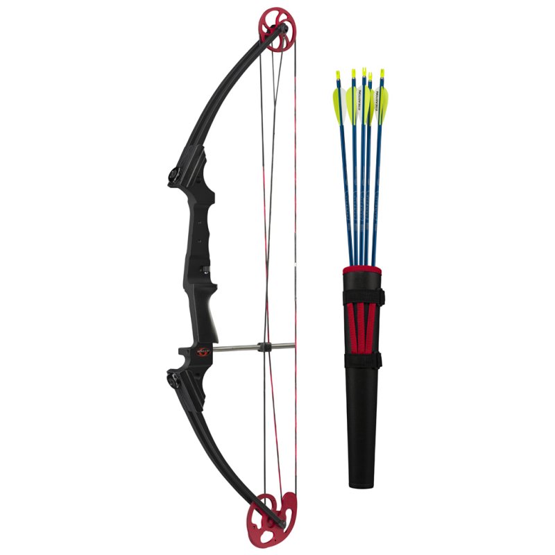 Genesis Compound Bow Set Black Left Hand Model: 12239