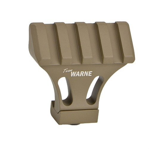 Warne WAA645DE 45° Offset Picatinny Mount Aluminum Dark Earth