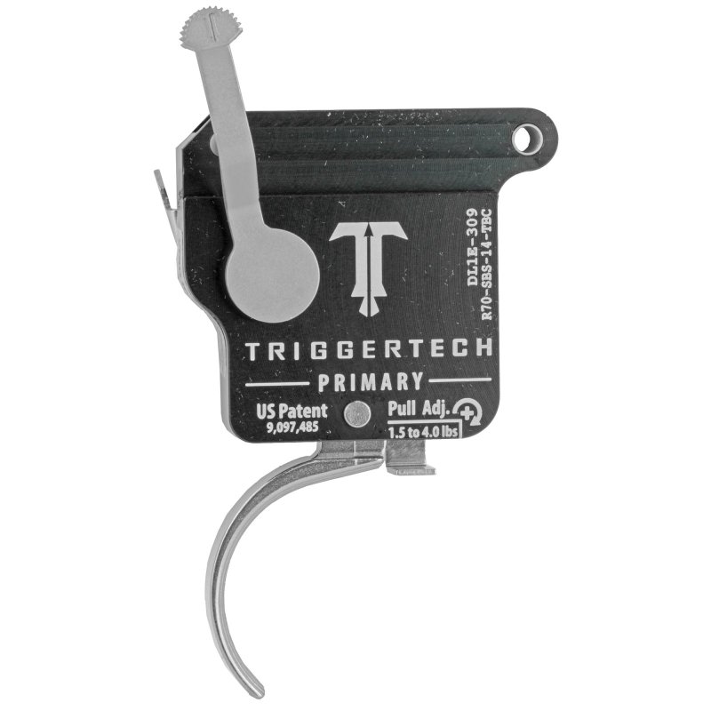 TriggerTech R70SBS14TBC Remington 700 Single-Stage Curved Trigger 1.5-4 lbs