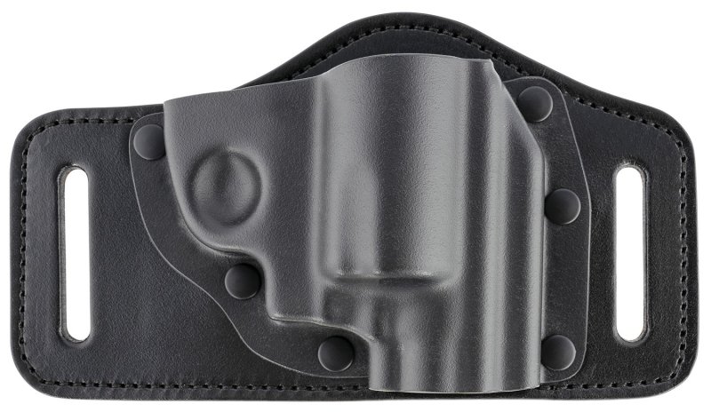 Galco TacSlide TS224B OWB Holster Black Kydex/Leather Right Hand