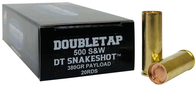 DoubleTap 500SWSS2 500 S&W Mag 380gr Snake Shot Ammo 20 Rounds