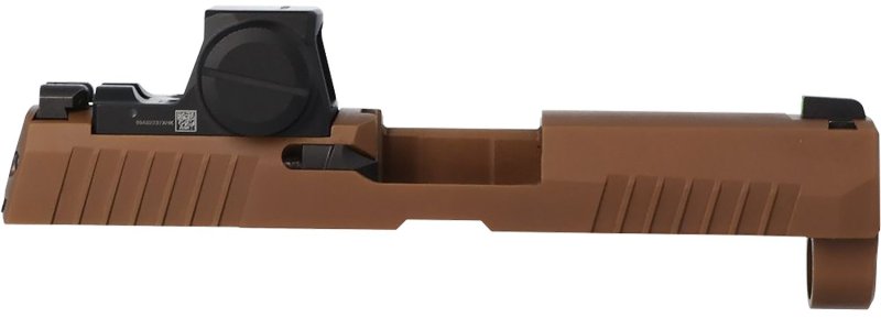 Sig Sauer P320 Carry/Compact 9mm 3.9In Coyote Brown Slide Assembly